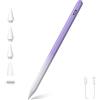 XIRON Penna per iPad 2025-2018, Ricarica Rapida, Rifiuto del Palmo Pencil per iPad A16 11a/10a/9a-6a Generazione, Air M3 M2 11/13/5-3a, Pro 12.9/13/11 M4, Mini A17 Pro/6/5, Sensibilità all'inclinazione