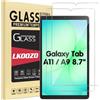 LKOOZO 2 pellicole protettive per Samsung Galaxy Tab A11 / A9 da 8,7 pollici, pellicola protettiva HD, antigraffio