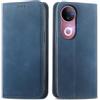 MOJIA Cover per Vivo V50 5G, Custodia Folio Portafoglio in Pelle PU [chiusura magnetica], Case a Libro con Guscio Interno in TPU, Supporto per Carte.. Blu