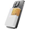 VARTA Power Bank 5.000mAh, powerbank magnetico, Mag Pro, wireless, 7,5 W, caricabatterie portatile con USB C, compatibile con MagSafe e Qi Standard (per compatibilità con iPhone e Android), bianco