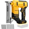 Roadtime Chiodatrice senza fili compatibile con batteria Dewalt da 20 V (senza batteria), cucitrice elettrica senza spazzole da 18 GA con 500 chiodi e 500 punti, pistola per unghie senza fili a 2 modalità per