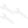 YINETTECH 3 chiavi a pinza in acciaio inossidabile da 9,5 mm, lunghezza 57 mm, compatibile con D-remel, compatibile con Craftsman compatibile con Decker