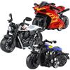 SHDIEHJFMLDH 3 Giocattoli in Lega di Moto, Modello di Moto per Amici e Bambini, Gioco Educativo, Regalo di Compleanno