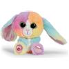 NICI Glubschis, Hoppibow 62497 - Morbido coniglio di peluche, da coccolare e con cui giocare, per bambini e adulti, fantastica idea regalo, 15 cm, multicolore