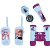Lexibook Frozen - Set Completo per Bambini - Walkie-Talkies 120m, Binocolo, Bussola, Torcia, RPTW12FZLXB