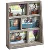walther design grigio 3X 10x15 e 3X 10x10 cm cornice galleria Rustic SM666D