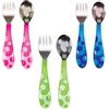 Munchkin Toddler Fork and Spoon Set (1 Spoon and 1 Fork ) Assorted colours
