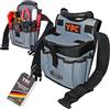 YPC Rapid - Marsupio XXL, grigio-nero, 29x20x13cm, capacità di carico 5 kg
