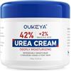 OUKEYA OUKEYA Cream Urea 40% con Acido Salicilico 2%, Crema Piedi Mani per Talloni Screpolati, Ginocchia, Gomiti, Crema Corpo per Pelle Secca, Esfoliante, Rimuove Calli e Duroni, 150g