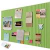 EUBSWA, Pinnwand personalizzata grande tavola in sughero 40 x 60 cm, decorativa tavola in sughero in feltro autoadesiva, fototela pieghevole per pareti a vista per la scuola, per la casa