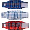 Slowton Male Dog Diapers Wraps, Pannolini lavabili fasce per la pancia con cuscinetti aggiuntivi, Pannolini altamente assorbenti con chiusura flessibile, confezione da 5