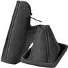 L & P Car Design Cuffia cambio e Freno a mano compatibile con Opel Astra H 2004-2010 - nero grigio - vera pelle - leva cambio manuale - (A0018-2)