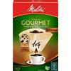 Melitta, 80 Filtri per Caffè, Taglia 1x4, Per Macchina da Caffè con Filtro, Gourmet Intenso, Marrone