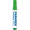 Franken GmbH Z2200 02 - Pennarello a fogli mobili, spessore tratto 2-6 mm, 1 pezzo, verde