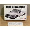 Aoshima n.41 Toyota RN80 Hilux Custom White 1995 kit modellino scala 1/24