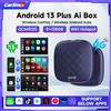 Carlinkit CarPlay Ai Box Qualcomm 6125 CPU a 8 core Android 13.0 Wireless CarPlay Android auto per auto OEM CarPlay cablato integrato
