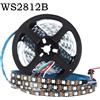 AvvRxx WS2812B 5050 RGBIC Smart LED Strip WS2812 IC indirizzabile individualmente 30/60/144 Pixel/Led/m Luce DC5V Nero IP30/67 Impermeabile
