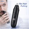 XMSJ Mini Trimmer Elettrico per Naso e Peli del Viso, Indolore e Sicuro per Uomini e Donne, Portatile, Impermeabile, Ricaricabile, per Orecchie e Sopracciglia