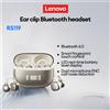 Lenovo RS119Pro OWS Ear Clip Auricolari wireless Bluetooth 6.0 Auricolari ultra aperti ad alta risoluzione Display digitale Cuffie in silicone morbido