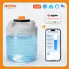 morayelec ME201WZ Wireless Zigbee Tuya App mobile Rilevatore Acqua Olio combustibile Sensore di livello del liquido Indicatore di allarme Monitor serbatoio remoto