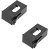 VGOL 2 Pz 9 V Chitarra Pickup Custodia Per Batteria Custodia In Plastica Per Chitarra Acustica EQ-7545R Coperchio Per Batteria Per Chitarra 51.5x28.5x19mm Nero