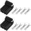OTOTEC 2 connettori per fari moto a 4 pin 174922-2 compatibili con Ha-rley Softail