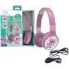 Lexibook, Disney Stitch, Angel Cuffie Bluetooth e via cavo 2 in 1 con microfono e pulsanti di controllo, pieghevoli e regolabili, batteria ricaricabile di lunga durata, rosa, HPBT010D1LXB