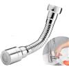 SkyJoy®Prolunga per rubinetto 14cm. in acciaio inox 304.Orientamento fisso.Comoda per lavare i denti, il viso e i capelli e per raccogliere l'acqua. (14cm)