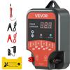 VEVOR Caricabatterie per Recinzioni Elettriche, 10 kV 3 J Elettrificatore per Recinzioni Elettriche AC/DC con Indicatore LED, Impedisce l'Intrusione di Animali Selvatici per Pollame da Allevamento