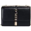 Replay Borsa a tracolla Fw3000, 0099 Sun Black, Di medie dimensioni