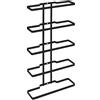 Metaltex Portabottiglie, Nero, 5 Bottiglie