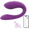 SuperLove Premium Couple Toy with Remote & App Purple