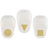 Vaessen Creative Fustellatrice per Carta - Forme - 3 pz