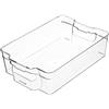 KitchenCraft Contenitore in Plastica da Cucina, Dimensione Media, 31,5 x 21 x 9 cm - Trasparente