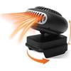 Yanmis Riscaldatore Piccolo, Riscaldatore Alimentato a Batteria 170 W 2 Marce 18 V, Riscaldatore Elettrico, Riscaldatore a Batteria Portatile per BL1815 BL1820 BL1530 BL1840 BL1850