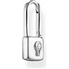 Thomas Sabo - Orecchini a Cerchio argento sterling zirconia_cubica Donna, Argento, one size - CR679-051-14