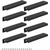 HUANR Maniglie Armadio 8 Pezzi Maniglie per Mobili Nascoste, 120 mm