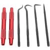 Akozon Set di Pick e Ganci, 2 Set di Pick per O Ring in Acciaio Al Carbonio Facile da Impugnare Efficiente Strumento per la Rimozione Rapida Dell'estrattore del Paraolio per Auto