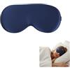Maschera per dormire in seta di gelso / Maschera oscurante morbida per gli occhi - Italia