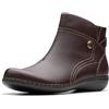 Clarks Ashland Mabel Stivaletti Donna, Marrone scuro martellato, 43 EU