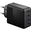 goobay Caricatore rapido, Quick Charge 3.0, caricatore, veloce, multiplo, qualcomm, 4.0, caricatore, alimentazione, iPad, iPhone,
