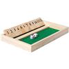 zalati Shut The Box Regal Gioco di dadi con 12 numeri con 2 dadi Classici Gioco da tavolo per adulti Bar Pub Partito Viaggi Matematica