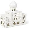 HAK Kähler Kähler Urbania Tivoli Lichthaus Nimb in der Farbe Weiss h 17cm