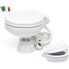 FORNAUTICA WC ELETTRICO MARINO TOILETTE ELETTRICA 12V PER BARCA/GOMMONE E CAMPER NAUTICA