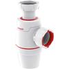 Wirquin 30722152 Neo, sifone per lavello diametro bianco, 32 mm