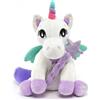 Unicorno con bacchetta - Peluche 30cm