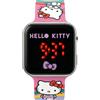 Hello Kitty - Orologio da polso digitale Led per bambini, Funzione data