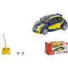 Auto radio comandata 1:28 in scatola Abarth 500 Rally