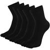 ZFSOCK Calze con Dita Uomo Cotone Calze Sportivi Calzini con 5 Dita Separate per Scarpe con le Dita e Infradito Taglia 39-44, 5 Paia,Colorato 1