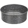 Aeternum Bakeware Petravera Tortiera Apribile, Acciaio, Grigio, 18 cm
